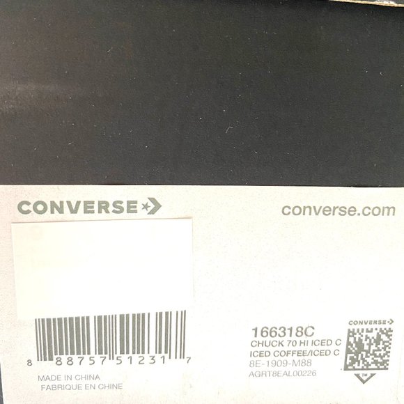 Converse Chuck 70 Sneakers Men High Top Boots winter Suede Faux Fur Size 166318C - Picture 8 of 9